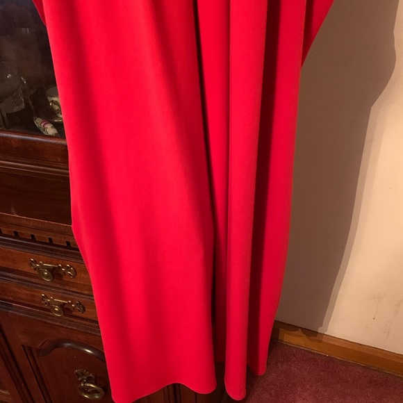 COPY - Vintage Red Mid Length Dress - Picture 6 of 6